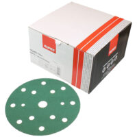 Carta Vetrata Abrasiva RUPES Dischi con Diametro Ø 150 mm Velcrati in Confezioni da 50 o 100 pezzi Multihole 15 Fori serie HQ400