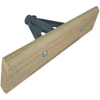 Stendiasfalto in Legno di Faggio MASS Raschia Stendi Asfalto con Forma TRAPEZIOIDALE Altezza 10 cm e Larghezza 50 cm SENZA MANICO in Confezione da 6 Pezzi codice 4406