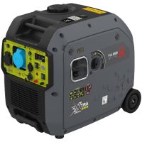 Generatore di Corrente 6500 Watt Monofase PRAMAC Portatile a Benzina con Tecnologia Inverter Avviamento Elettrico/Manuale e Motore 4 Tempi Stage V Compatto e Leggero modello PMi 6500