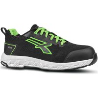 Scarpe Antinfortunistiche Basse da Lavoro U-POWER Estive, Leggere, Traspiranti, Metal Free con Tomaia U-KNIT Elasticizzata, Puntale Fibertoe, Suola EVA Ideale per Logistica, Industria, Automotive modello ATON ESD S1PS HI HRO FO SR