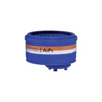Cartuccia Filtro Combinato SPASCIANI con Attacco Speciale a Baionetta, Filtro per Vapori Organici >65°C, Polveri, Fumi e Nebbie Compatibile con Semimaschere DUO e DUETTA modello 2040 A2P3 codice 114000000