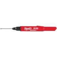 Pennarello colore Nero MILWAUKEE con Punta Extra Fine Lunga per Fori Profondi e Marcature su Metallo, Legno, PVC, Calcestruzzo e Cartongesso modello INKZALL™ Deep Reach Ultra-Fine Point codice 4932501147